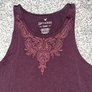 American eagle long tank top (dress tank top)